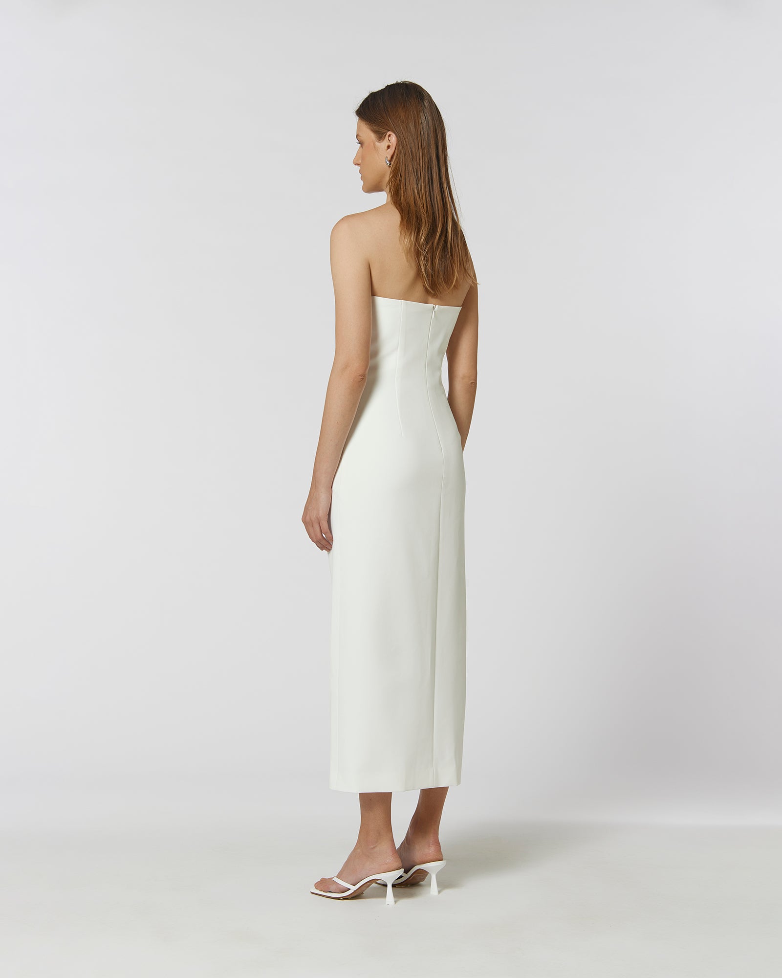 Tailored Dress Ivory