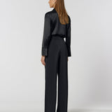 Shim Flare Pant Black