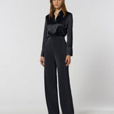 Shim Flare Pant Black