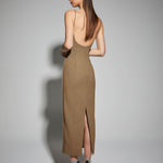Chantelle Dress Brown Dresses KIANNAMAGELAKI