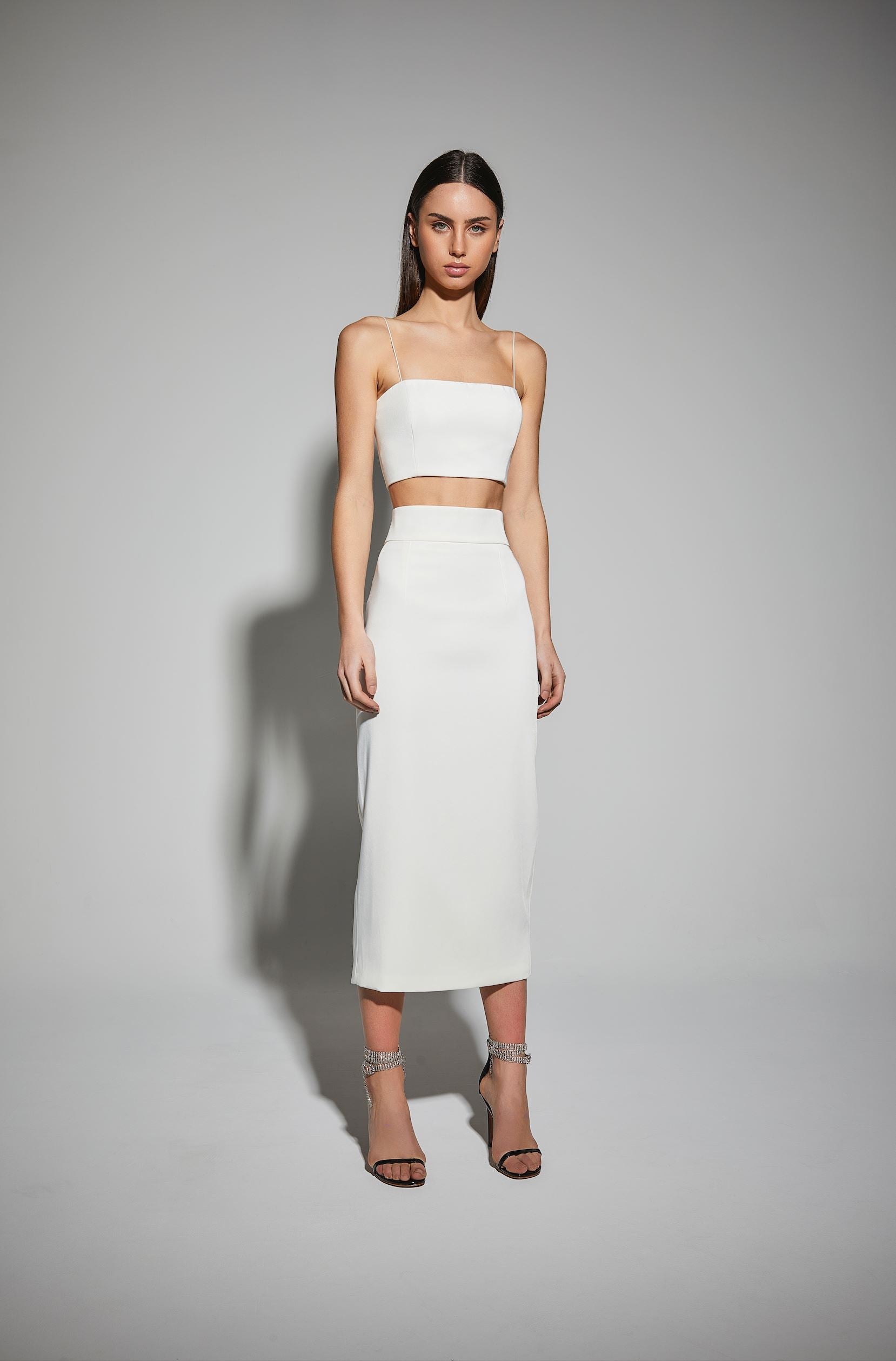 Carine Skirt Ivory KIANNAMAGELAKI