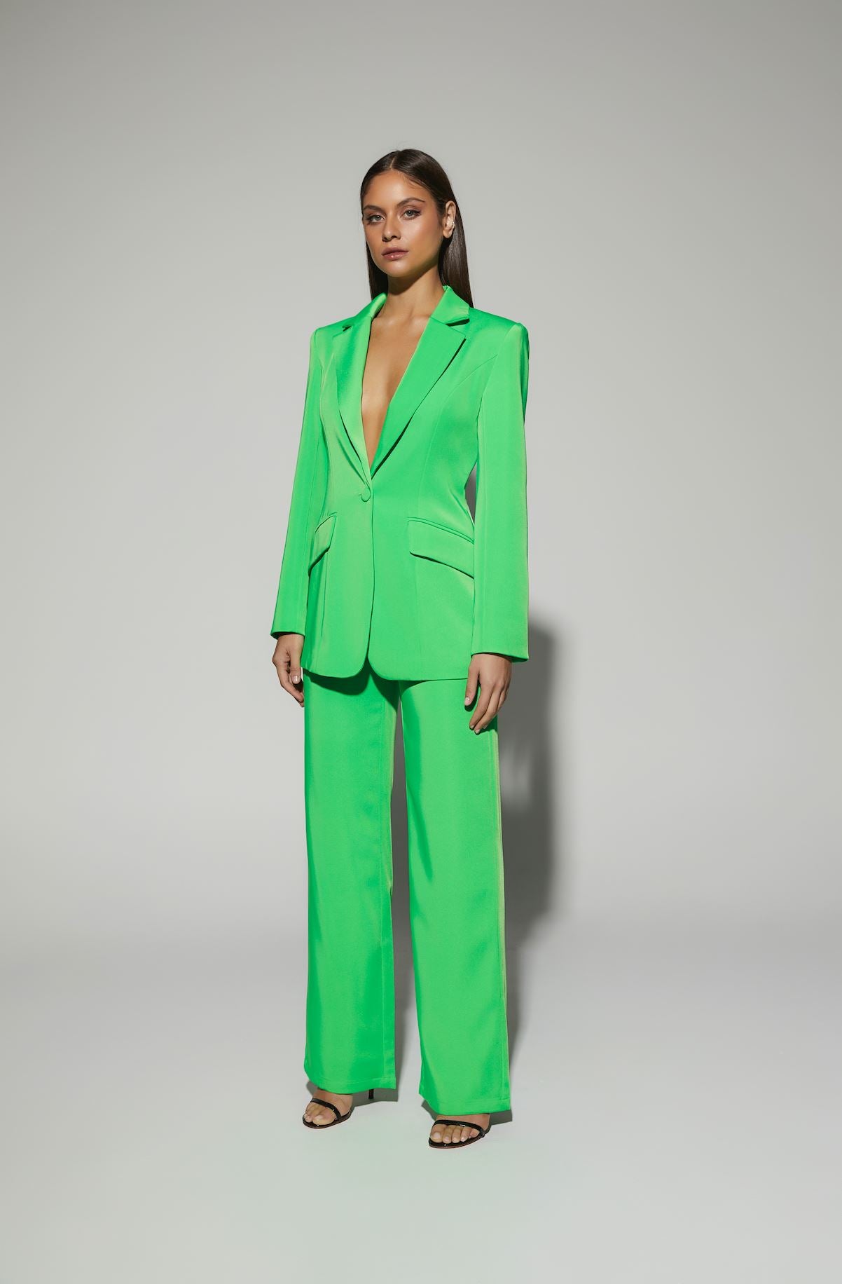 Sienna Blazer Green KIANNAMAGELAKI