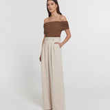 Norma Top Brown top KIANNA