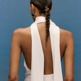 Indra Cowl Top Ivory