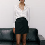 Silky Shirt Ivory