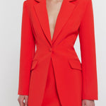 Sienna Blazer Red KIANNAMAGELAKI 