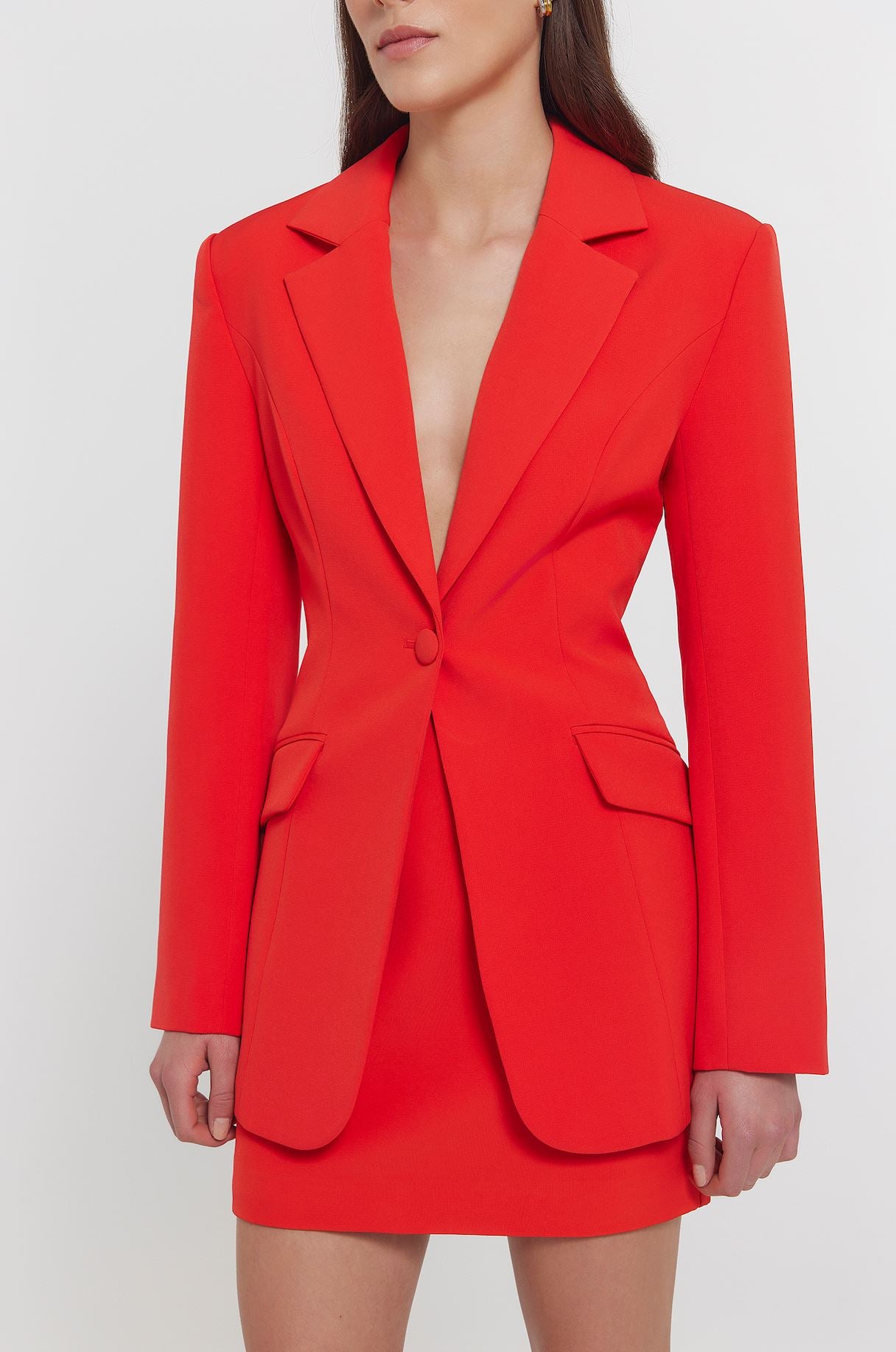 Sienna Blazer Red KIANNAMAGELAKI 