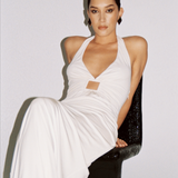 Ilara Square Dress Ivory