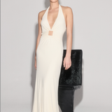 Ilara Square Dress Ivory