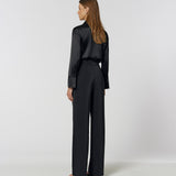 Shim Flare Pant Black