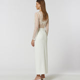 Valentina Cargo Skirt White